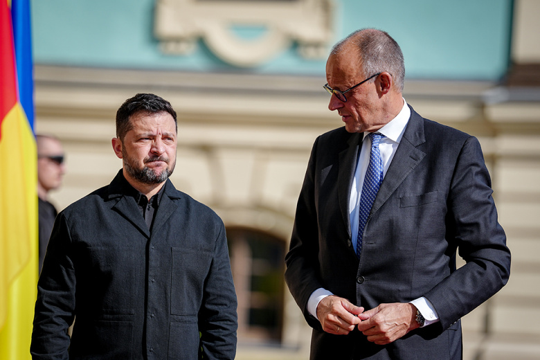 Владимир Зеленский и Фридрих Мерц